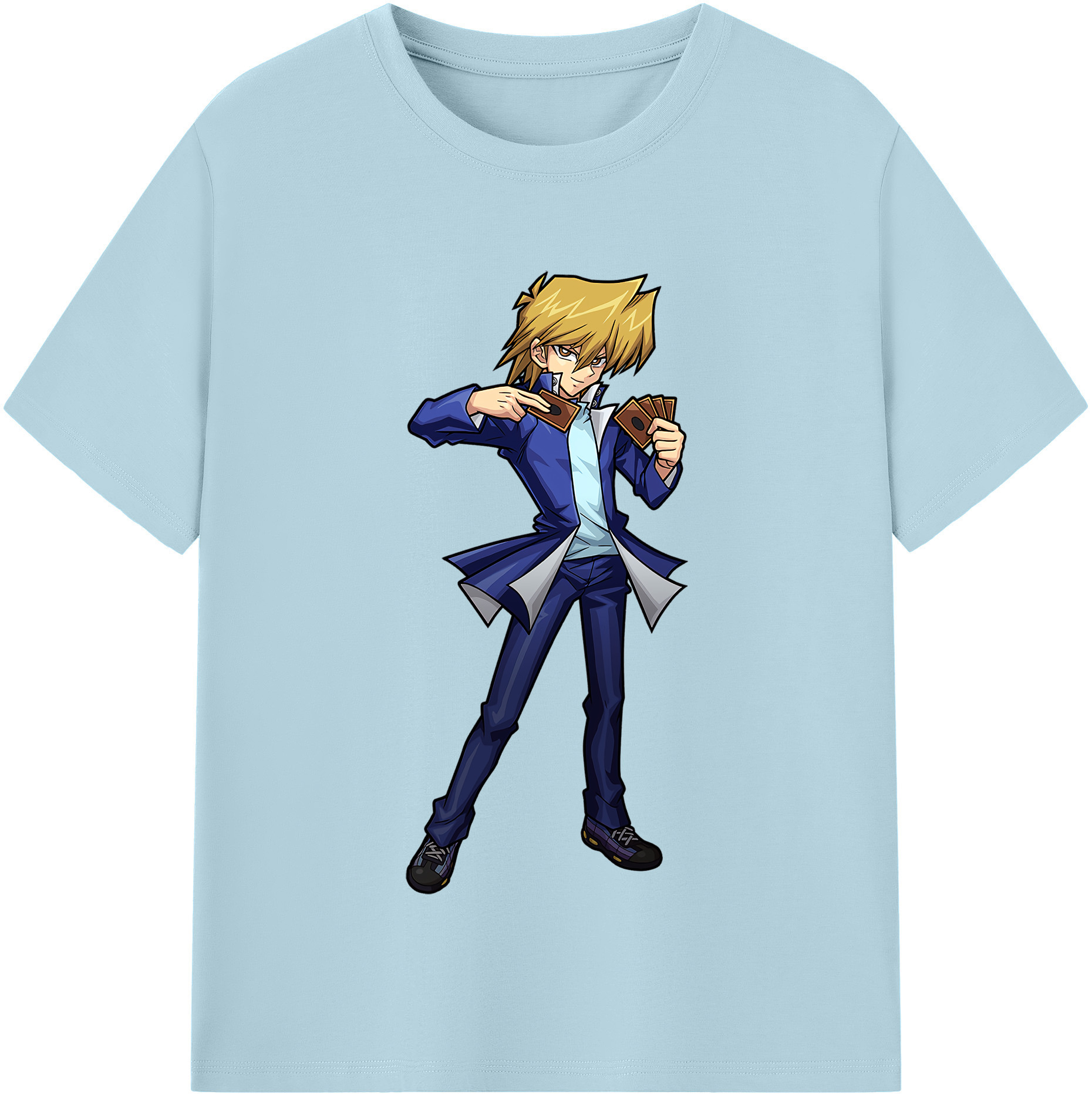 （画像用） 遊☆戯☆王 Yu-Gi-Oh! 綿100％半袖Tシャツ（フロントプリント）